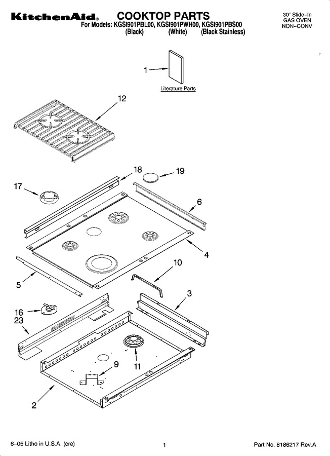 Diagram for KGSI901PWH00