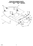 Diagram for 07 - Cooktop Burner Parts, Optional Parts