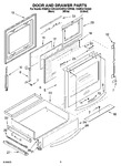 Diagram for 03 - Door And Drawer Parts