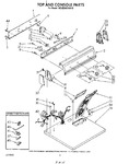 Diagram for 02 - Top And Console , Literature And Optional