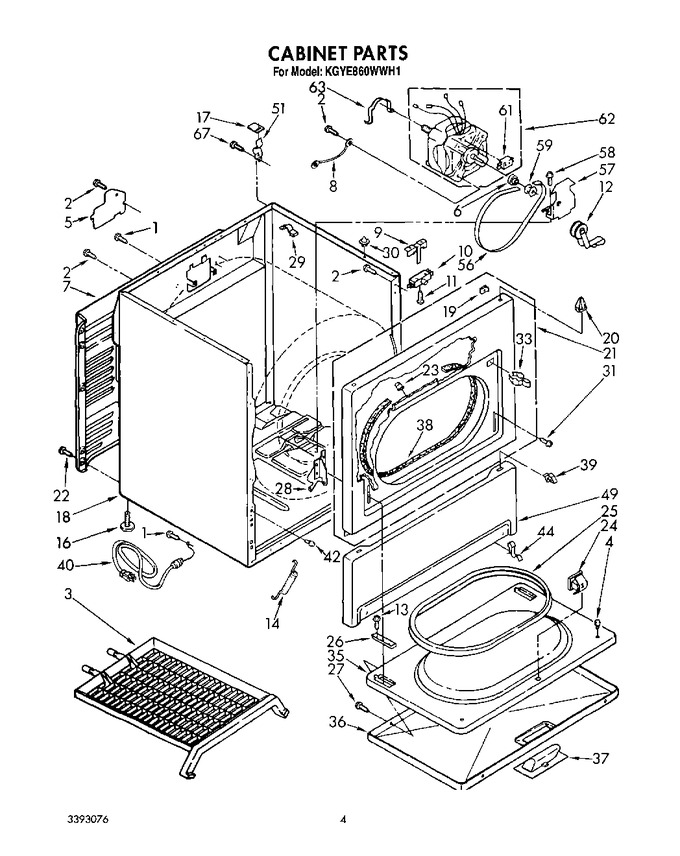 Diagram for KGYE860WAL1