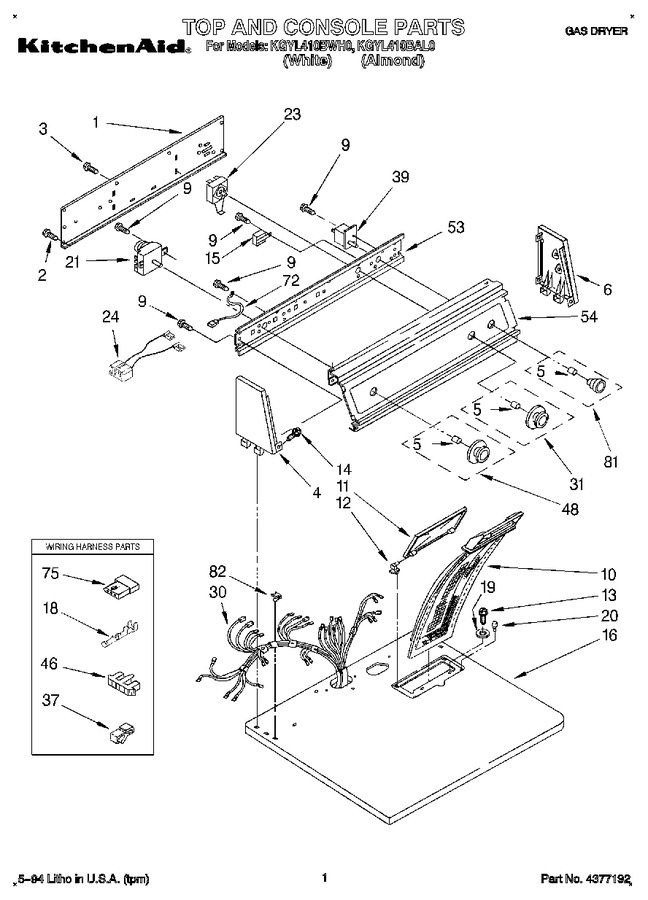 Diagram for KGYL410BAL0