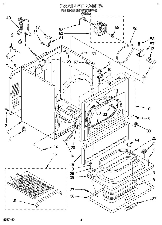 Diagram for KGYW977BWH0