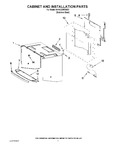 Diagram for 06 - Cabinet And Installation Parts