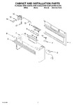 Diagram for 06 - Cabinet And Installation