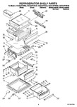 Diagram for 03 - Refrigerator Shelf Parts