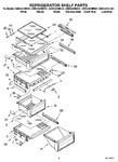 Diagram for 03 - Refrigerator Shelf Parts