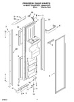 Diagram for 08 - Freezer Door