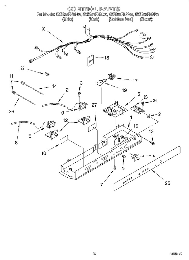 Diagram for KSRB25FHSS00