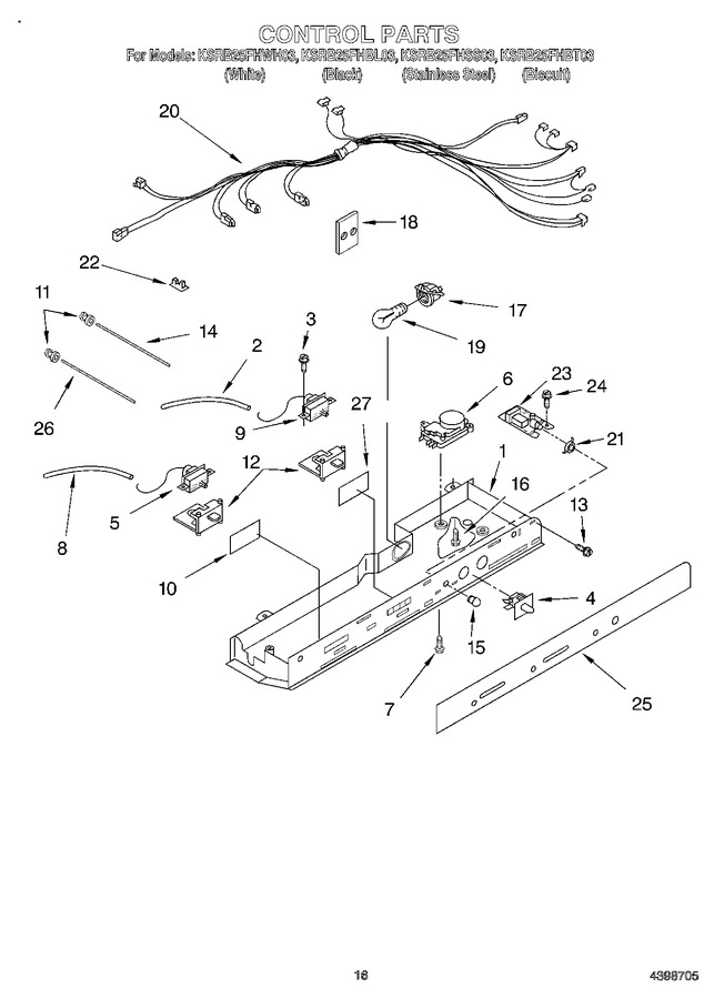 Diagram for KSRB25FHSS03