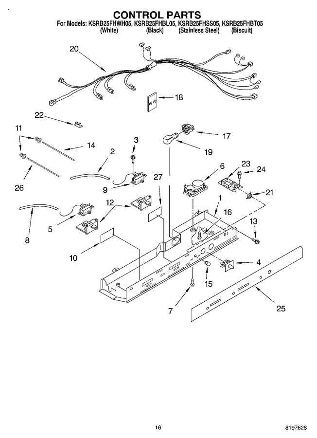 Diagram for KSRB25FHBL05