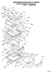 Diagram for 03 - Refrigerator Shelf Parts