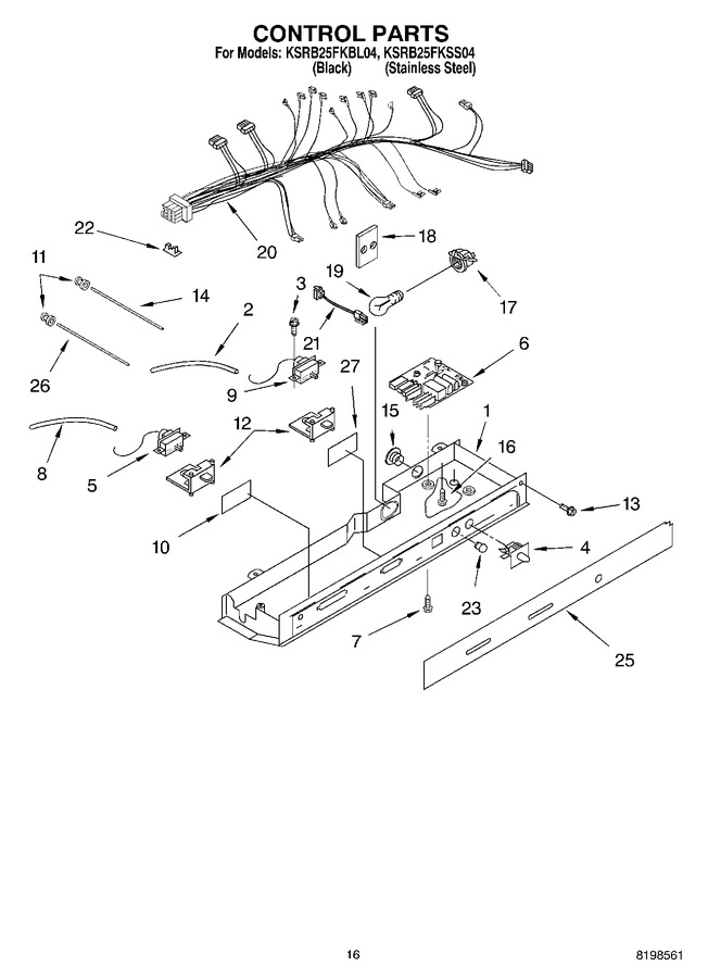 Diagram for KSRB25FKSS04