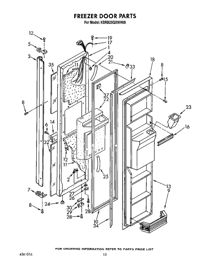 Diagram for KSRB25QXAL00