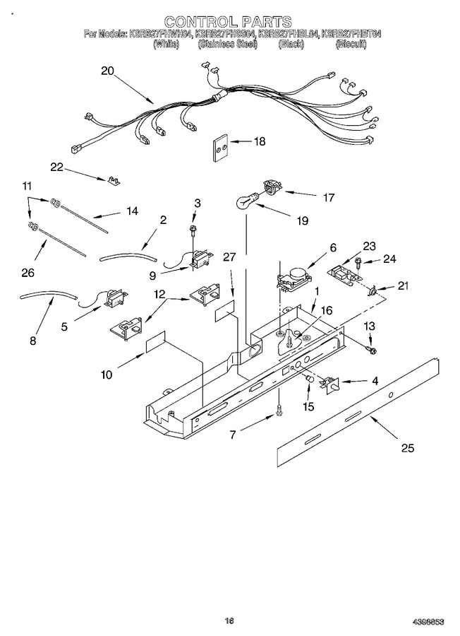 Diagram for KSRB27FHSS04