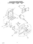 Diagram for 09 - Dispenser Front