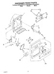 Diagram for 09 - Dispenser Front