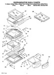 Diagram for 05 - Refrigerator Shelf Parts