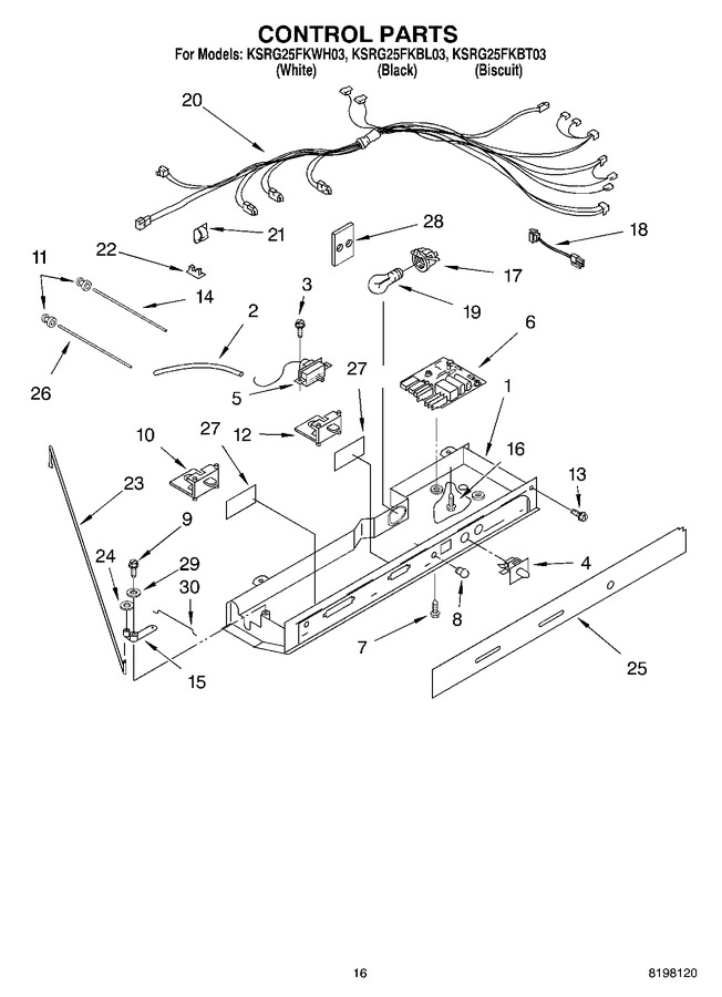 Diagram for KSRG25FKBL03