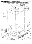 Diagram for 01 - Cabinet Parts