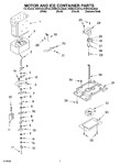 Diagram for 05 - Motor And Ice Container Parts