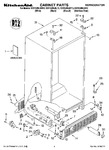 Diagram for 01 - Cabinet Parts