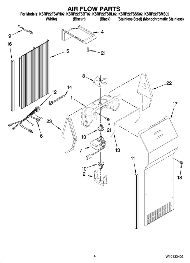 Diagram for KSRP22FSWH02