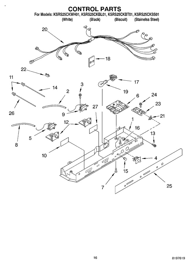 Diagram for KSRS25CKSS01