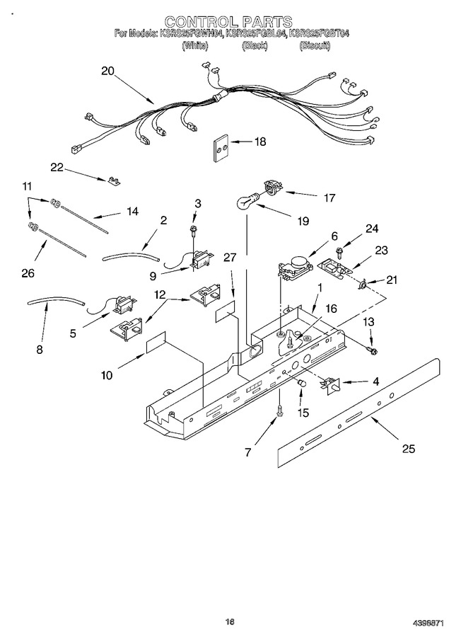 Diagram for KSRS25FGWH04