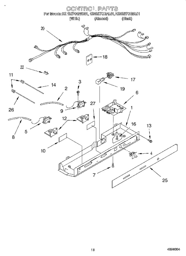 Diagram for KSRS27QGWH01