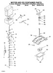 Diagram for 05 - Motor And Ice Container Parts