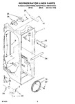 Diagram for 02 - Refrigerator Liner Parts