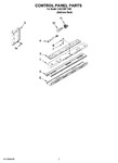 Diagram for 05 - Control Panel Parts