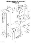 Diagram for 08 - Freezer Liner And Air Flow Parts