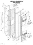 Diagram for 11 - Freezer Door