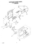 Diagram for 12 - Dispenser Front