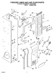 Diagram for 08 - Freezer Liner And Air Flow Parts