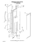 Diagram for 11 - Freezer Door Parts