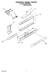 Diagram for 05 - Control Panel Parts