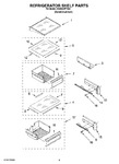 Diagram for 07 - Refrigerator Shelf Parts