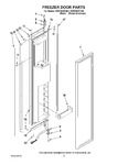 Diagram for 11 - Freezer Door Parts