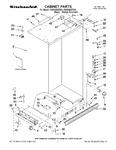 Diagram for 01 - Cabinet Parts