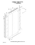 Diagram for 02 - Cabinet Trim Parts