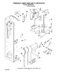 Diagram for 08 - Freezer Liner And Air Flow Parts