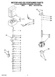 Diagram for 09 - Motor And Ice Container Parts