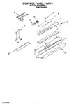 Diagram for 05 - Control Panel Parts