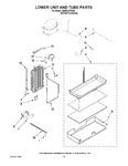 Diagram for 12 - Lower Unit And Tube Parts