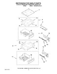 Diagram for 07 - Refrigerator Shelf Parts