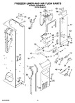 Diagram for 08 - Freezer Liner And Air Flow Parts