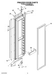 Diagram for 10 - Freezer Door Parts